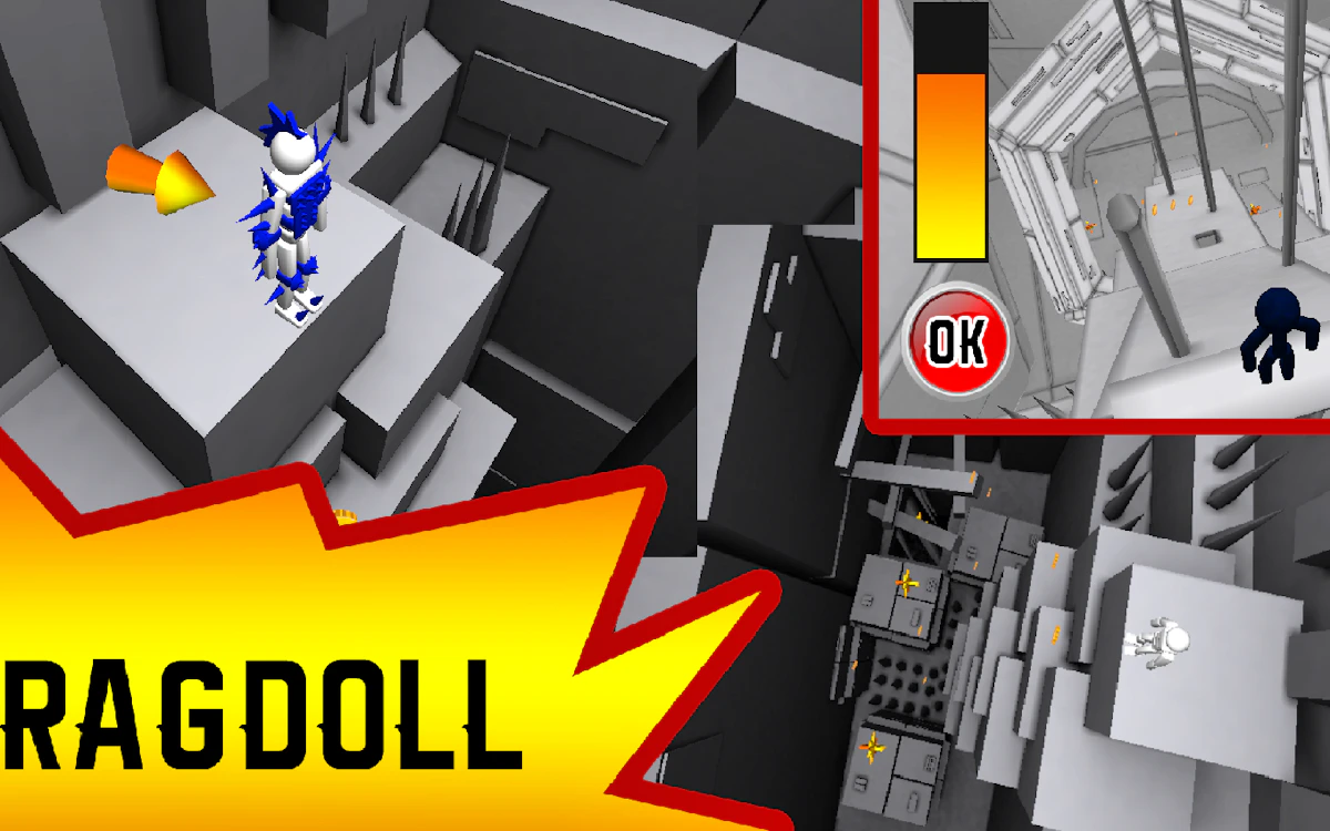 Ragdoll Physics Push Preview