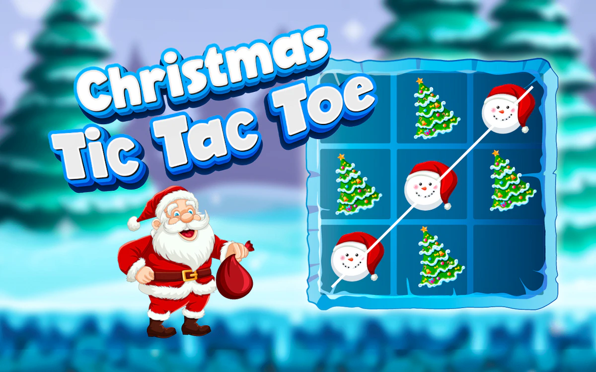 Christmas Tic Tac Toe Preview