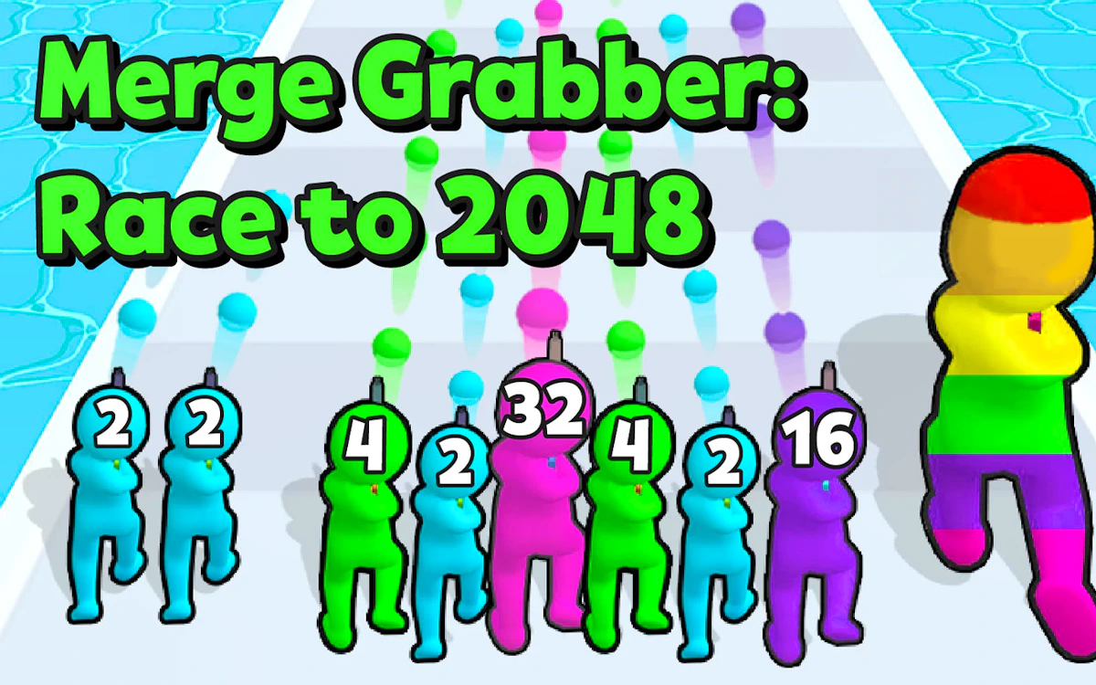 Merge Grabber Race To 2048 Preview