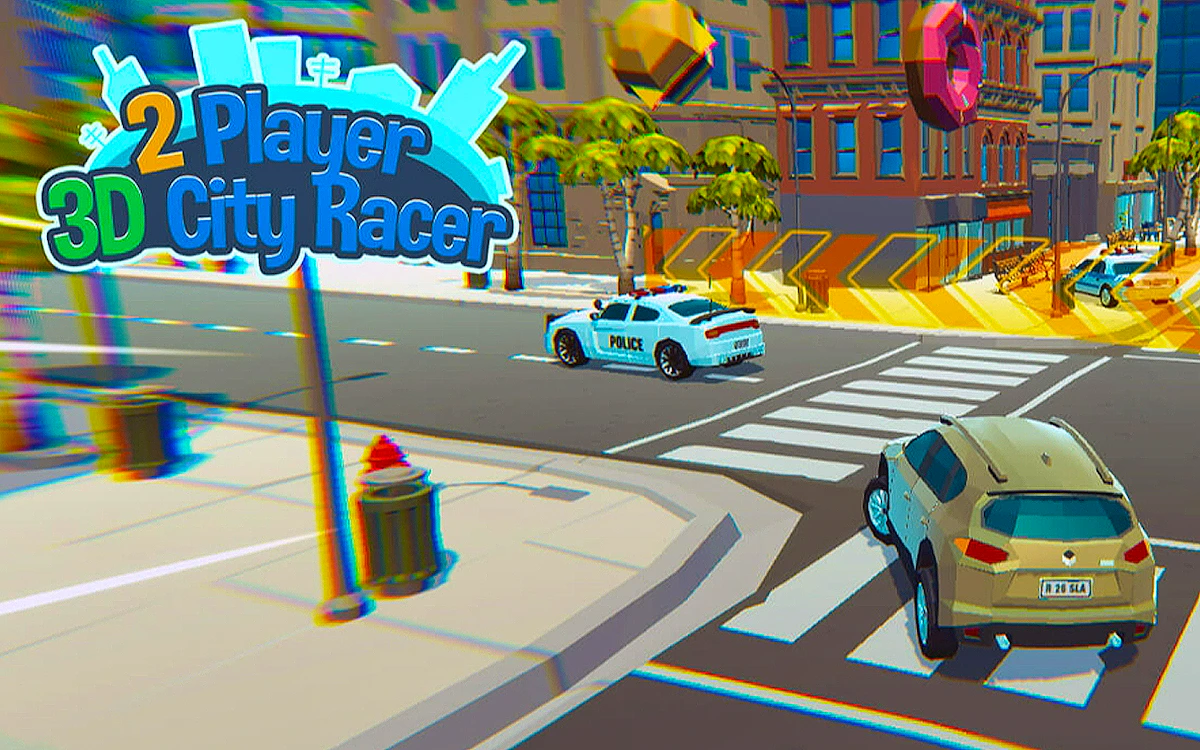 2 Player 3d City Racer Preview