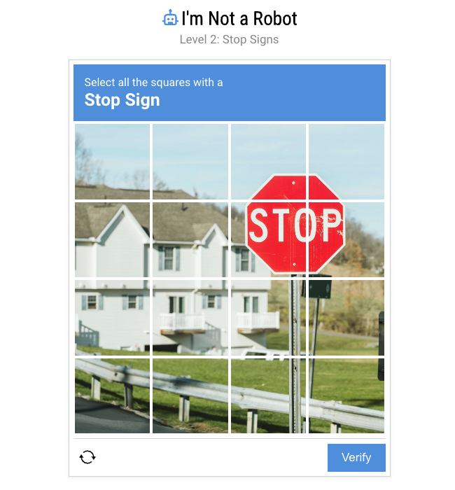 I'm Not a Robot