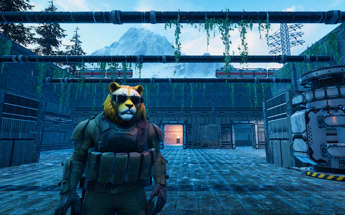 Lion Soldier's Vengeance: Animal Wars Game Cover