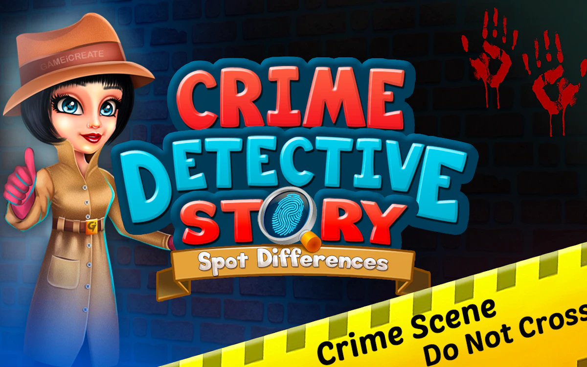 Crime Detective - Spot Differences Game