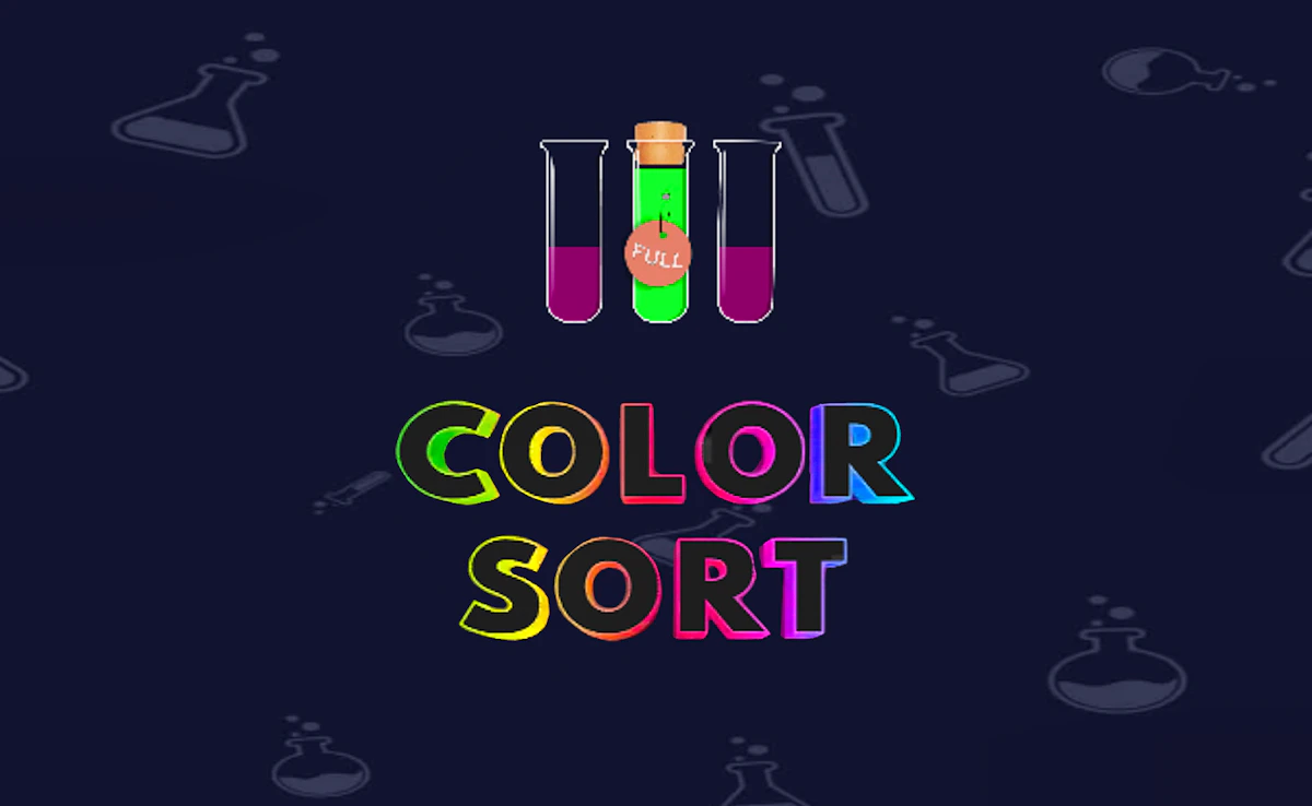 Water Color Sort Game Preview