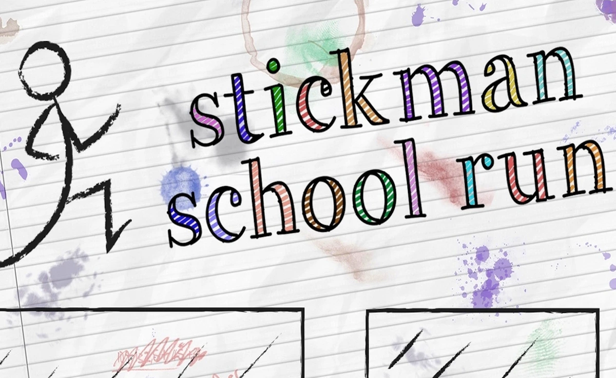 Stickman School Run Game