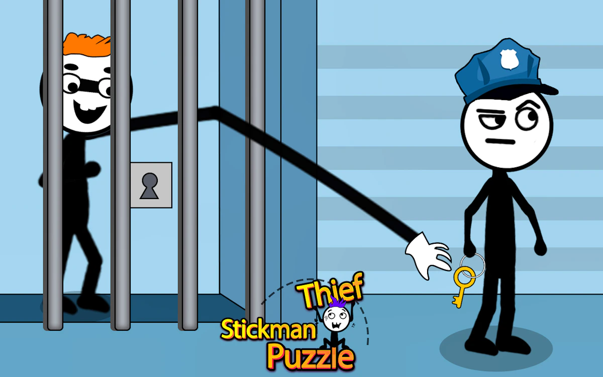 Stickman Thief Puzzle Game
