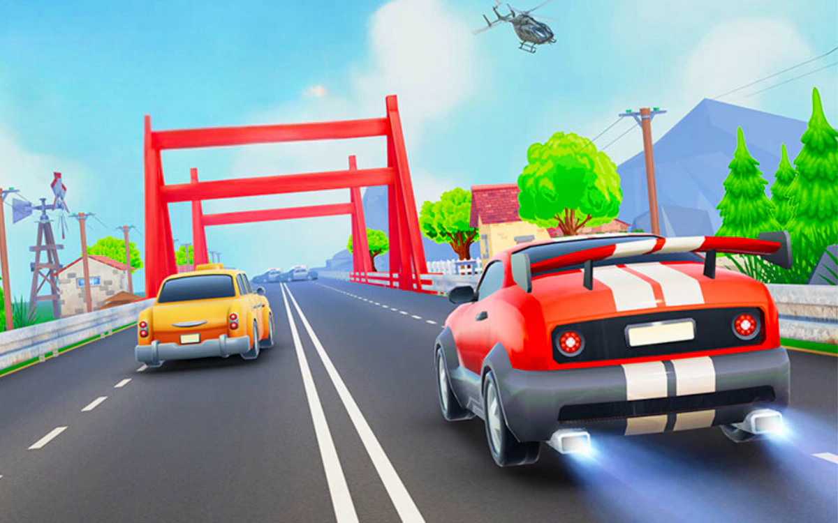 Highway Car Traffic Racer Game