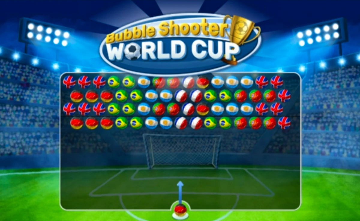 Bubble Shooter World Cup Game