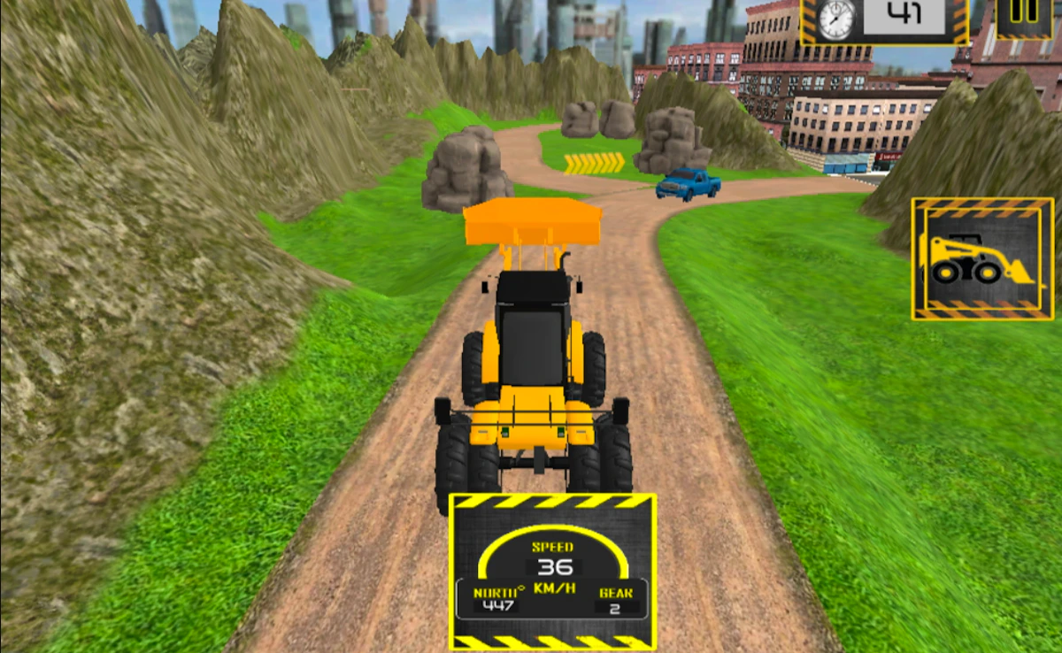 Real Excavator City Construction Game