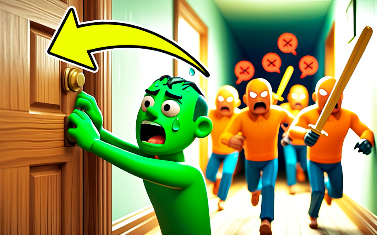 Knock And Run: 100 Doors Escape Game Cover