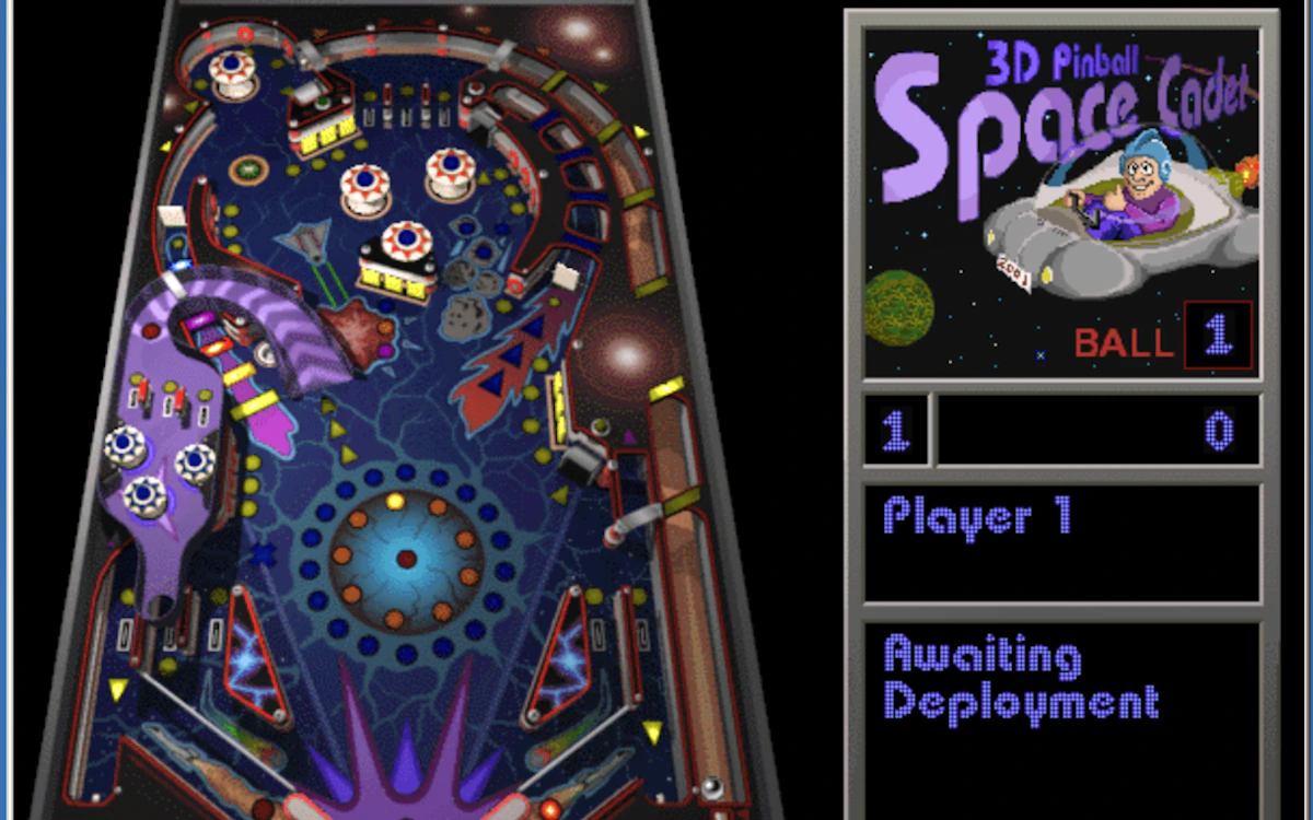 3D Pinball - Space Cadet Game