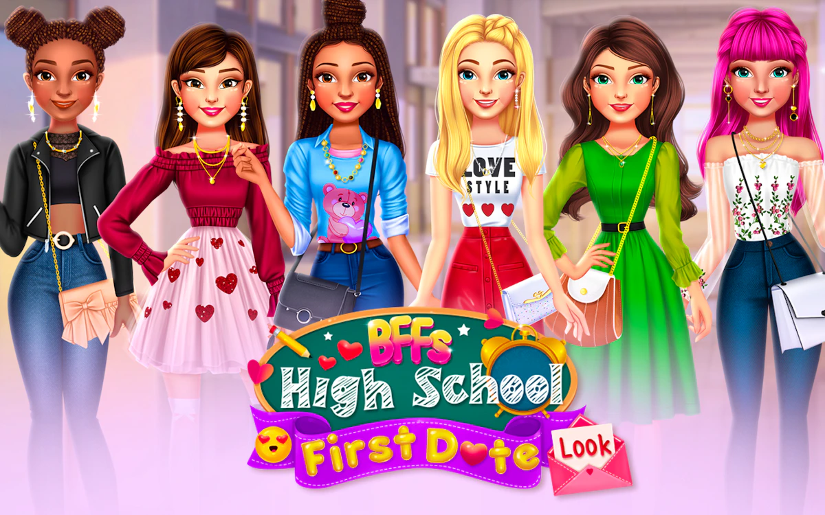 Bffs High School First Date Look Game