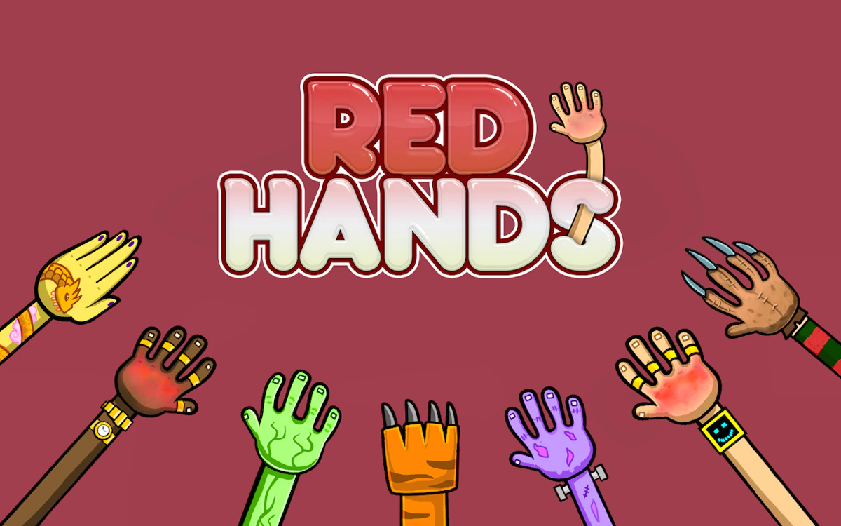 Red Hands 2 Player Game