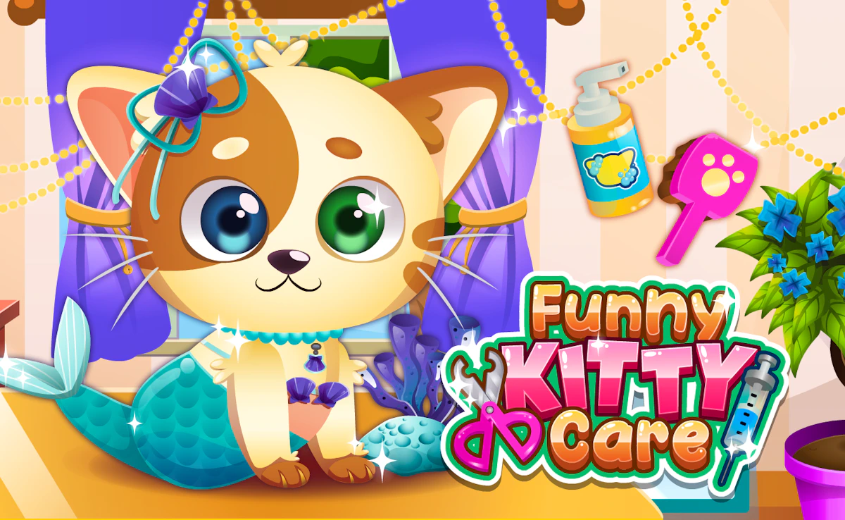 Funny Kitty Care Game