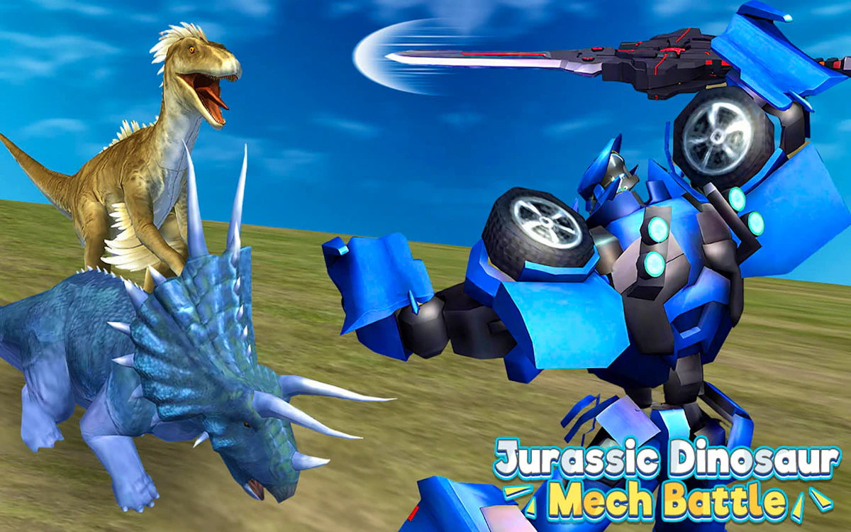 Jurassic Dinosaur Mech Battle Preview