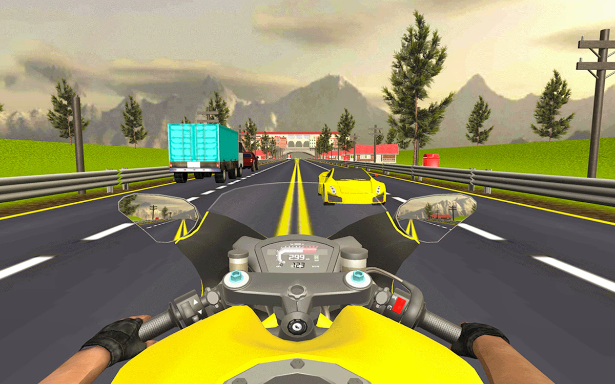 Moto Bike Highway Racing Game Preview