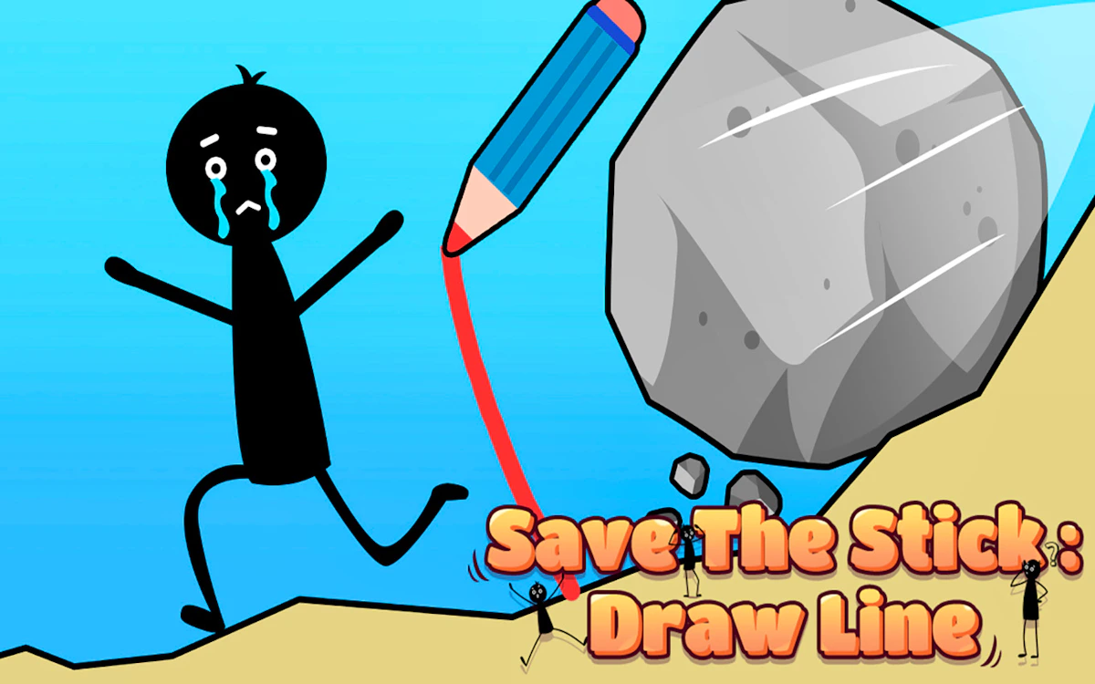 Save The Stick Draw Line Preview