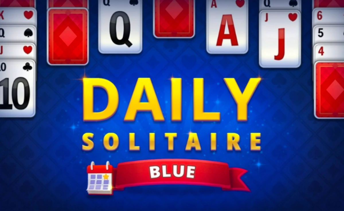 Daily Solitaire Blue Game Preview