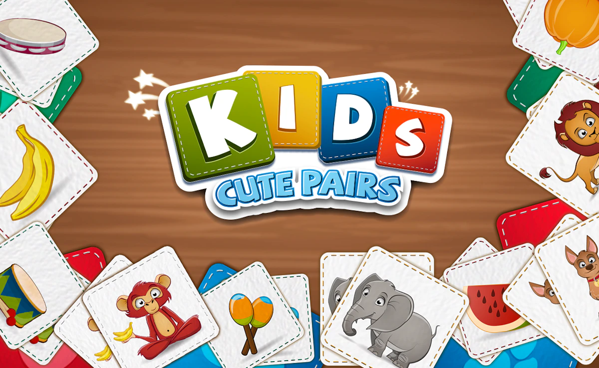 Kids: Cute Pairs Game