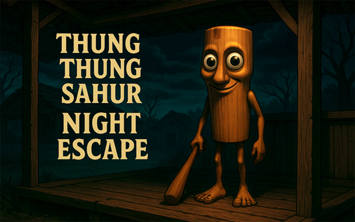 Thung Thung Sahur Night Escape Game Screenshot