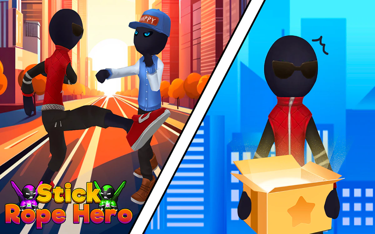 Stick Rope Hero Preview