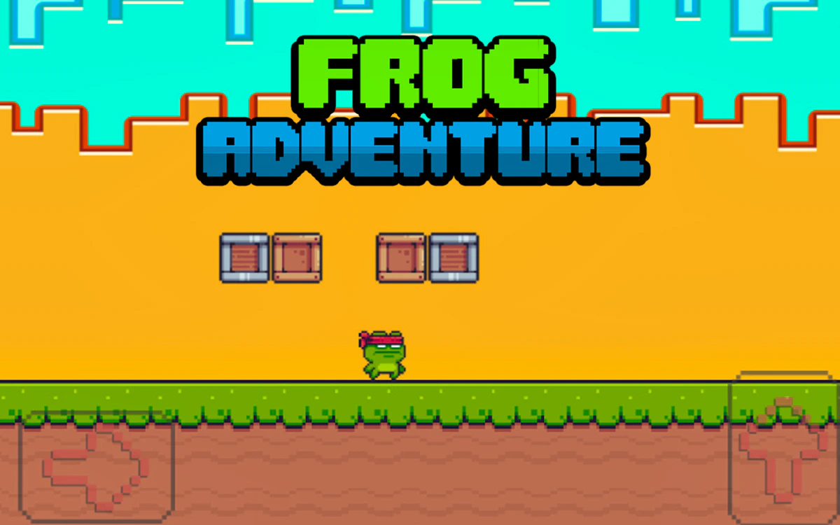 Ninja Frog Adventure Game