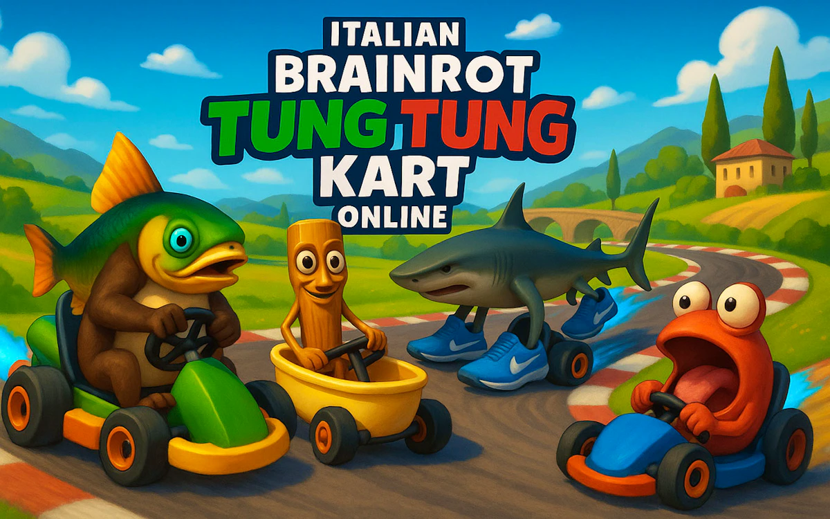 Italian Brainrot Tung Tung Kart Online Preview