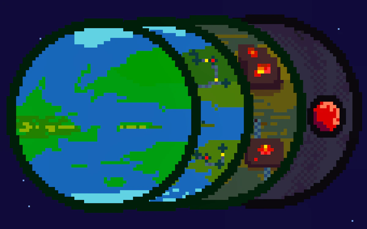 Planet Clicker Game