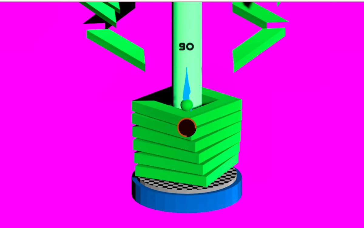 Stack Ball Crash Game Screenshot