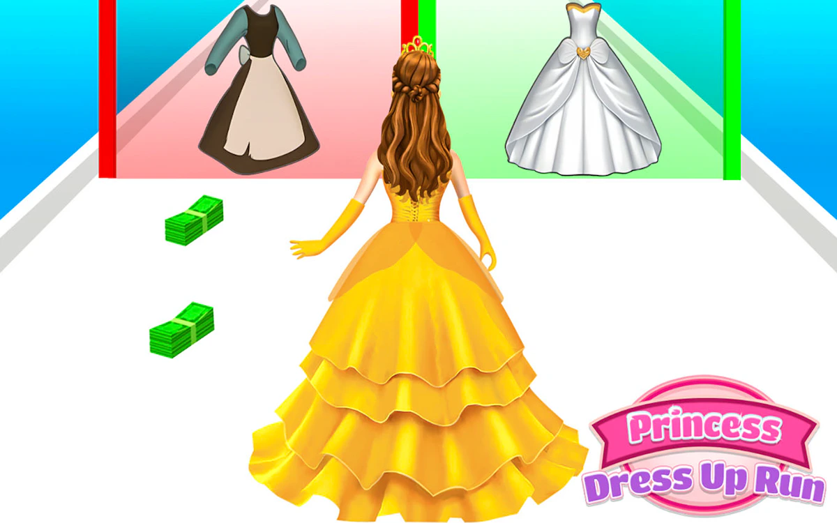 Princess Dress Up Run Game Thumbnail