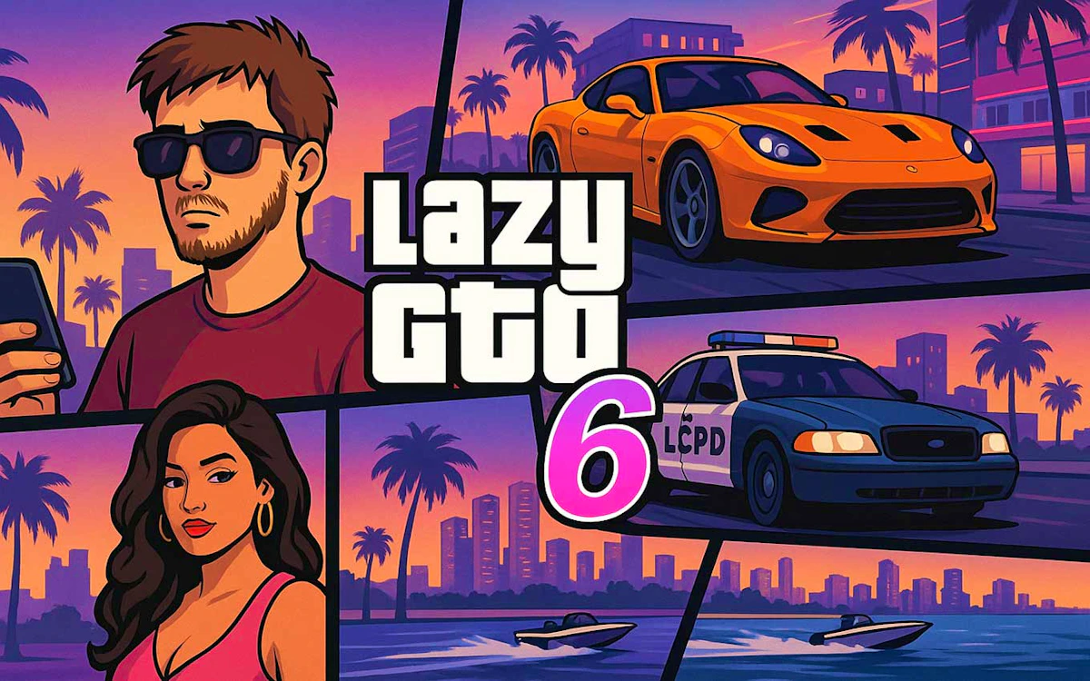 Lazy Gto 6 Game Screenshot