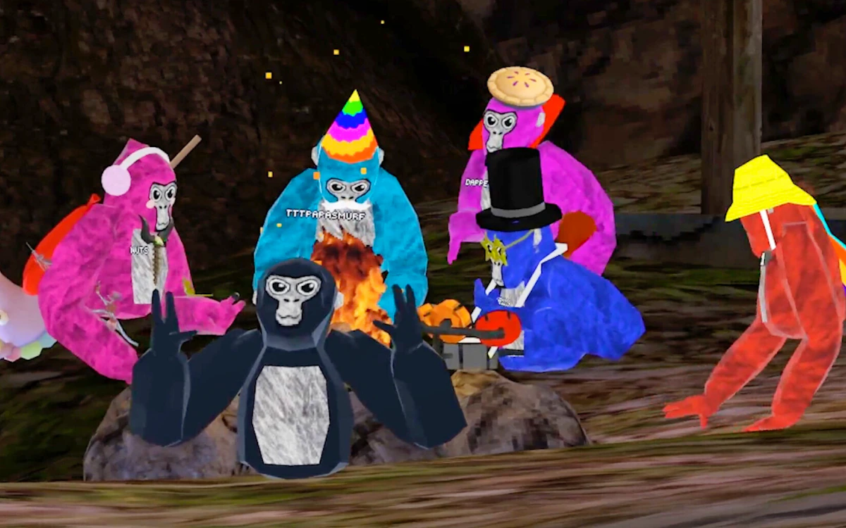 Gorilla Tag Drag and Drop Game