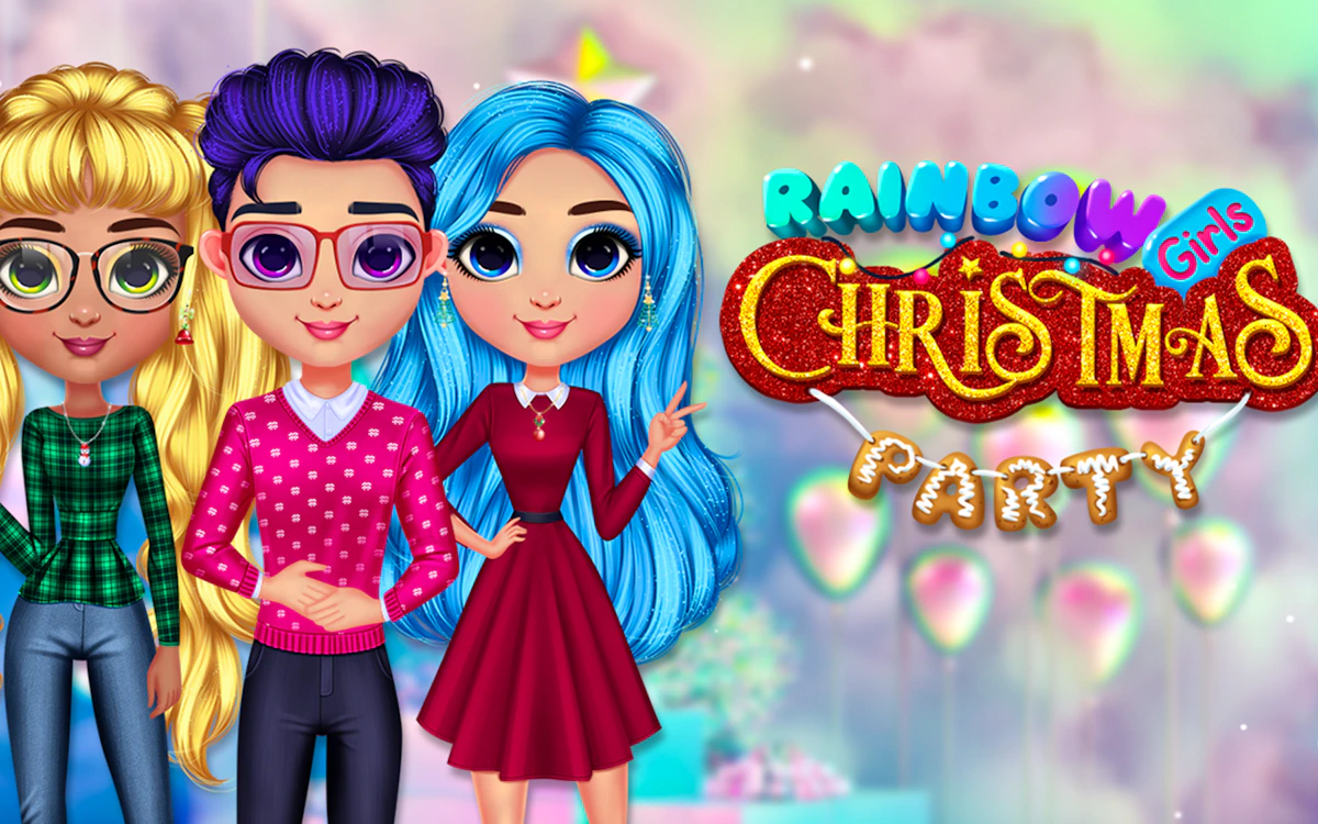 Rainbow Girls Christmas Party Game