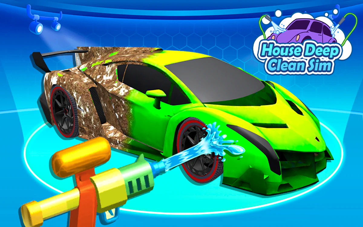 House Deep Clean Sim Game