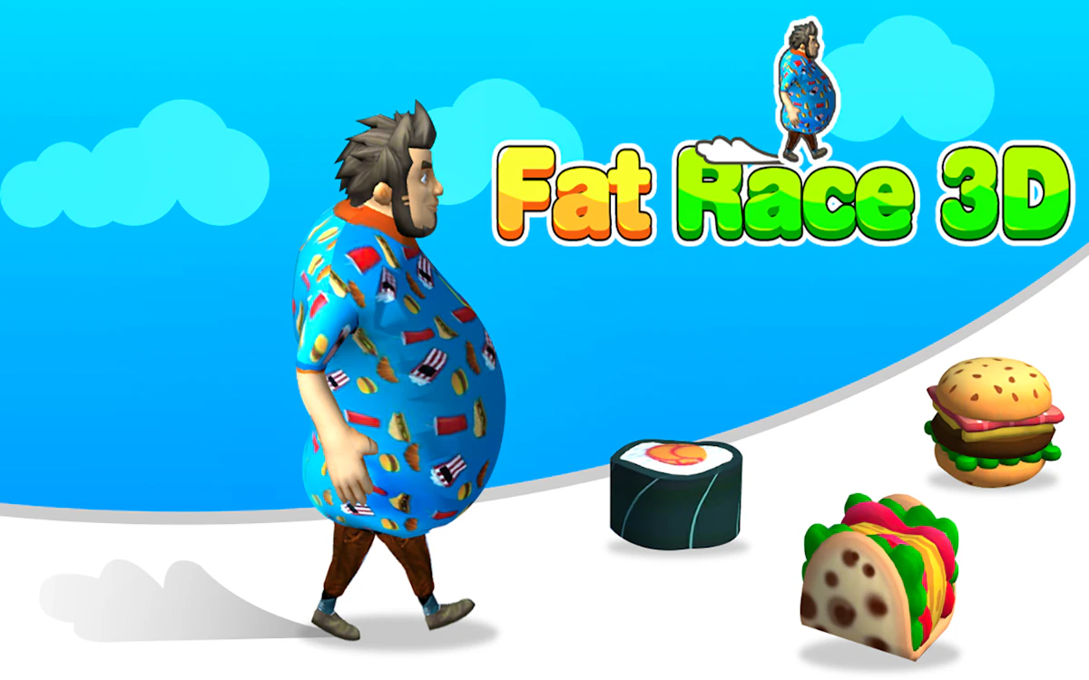 Fat Race 3d Game