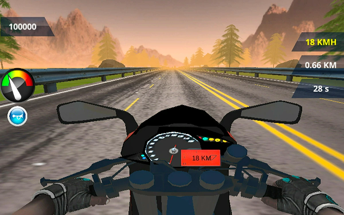 Highway Motorcycle Preview