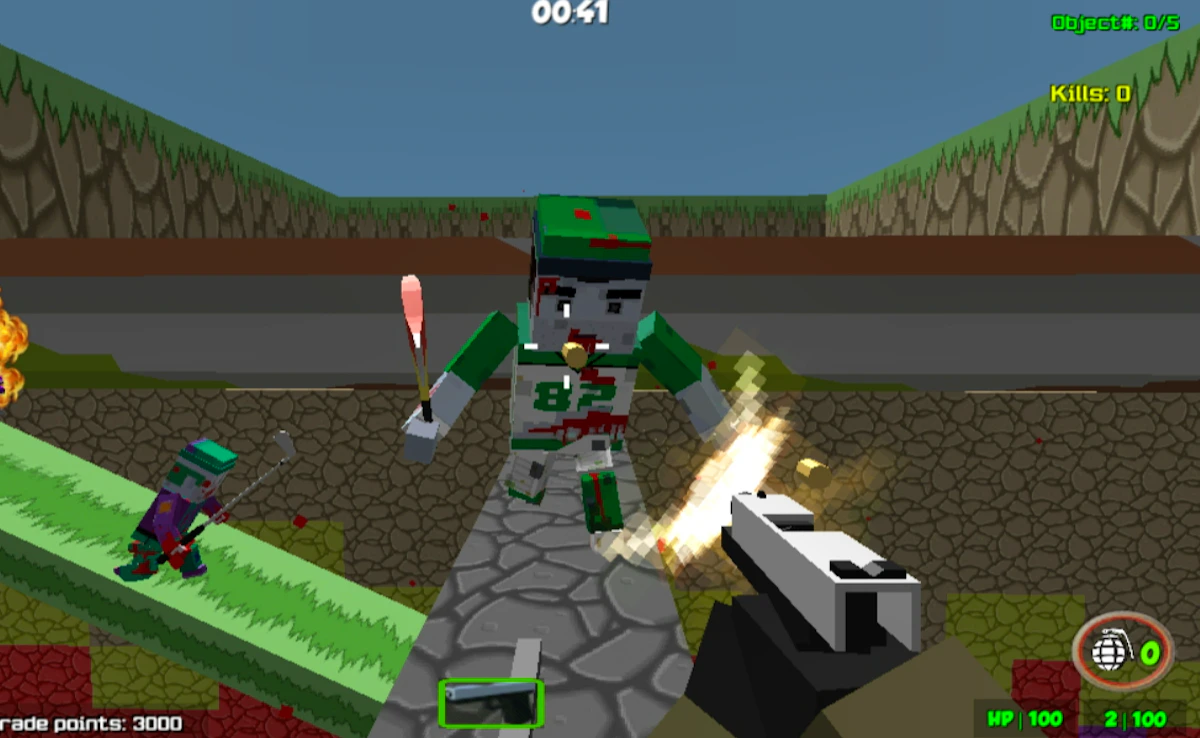Zombie Arena 3d Survival Offline Game Screenshot