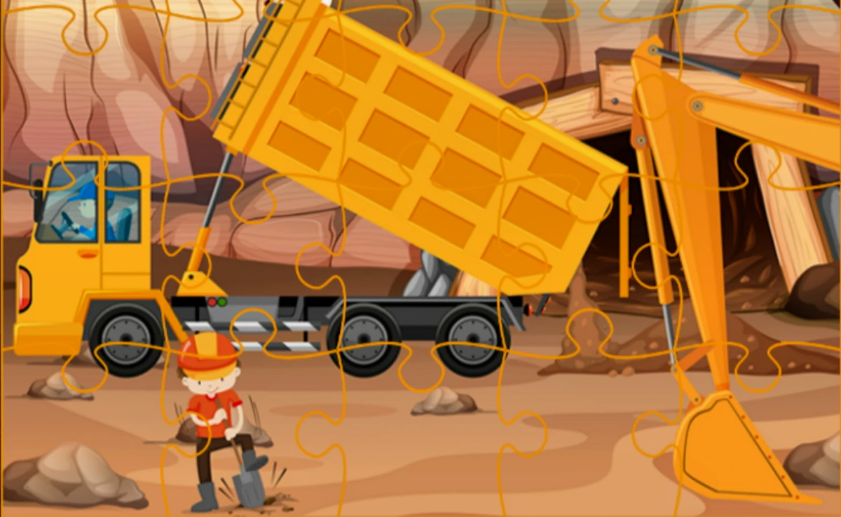 Heavy Machinery Jigsaw Preview