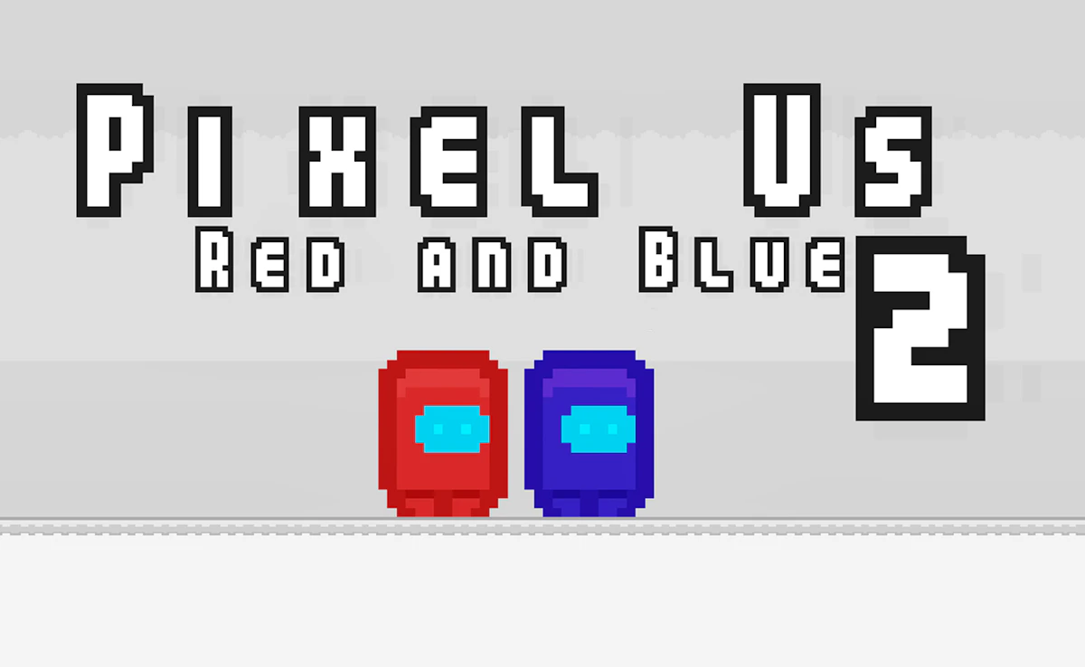 Pixel Us Red And Blue 2 Game