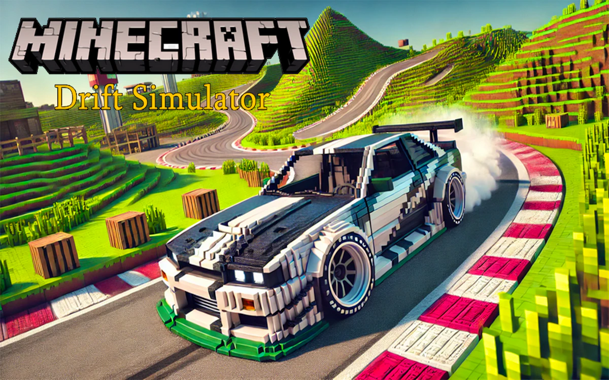 Minecraft Drift Simulator Game