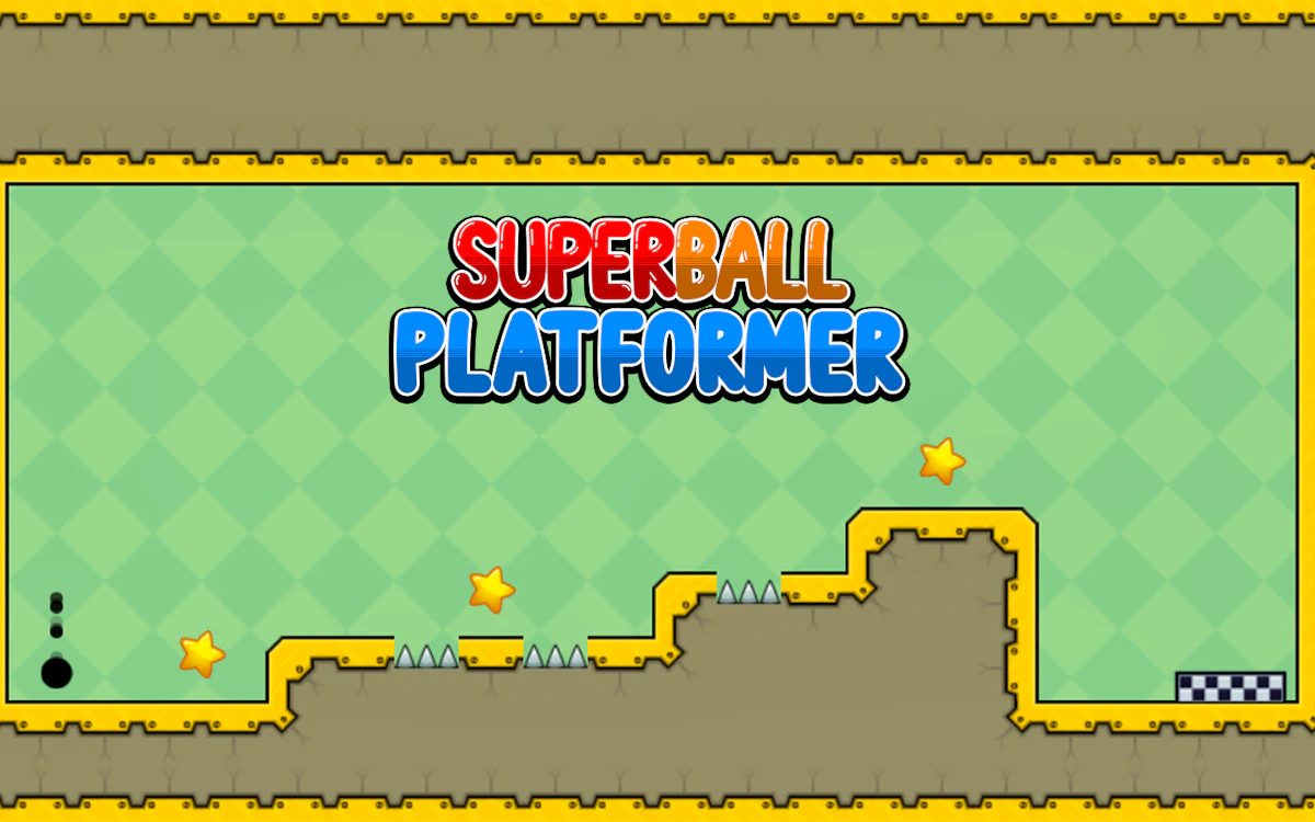 Super Ball Platformer Game