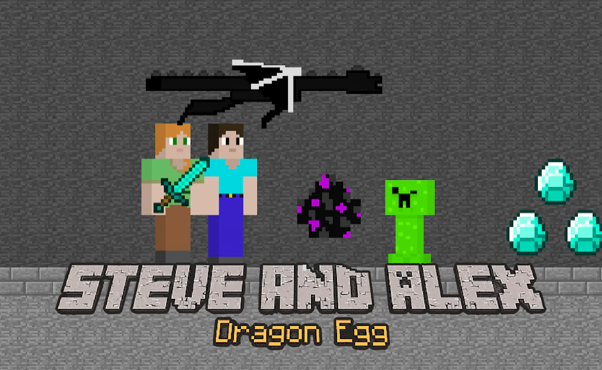 Steve And Alex Dragon Egg Preview