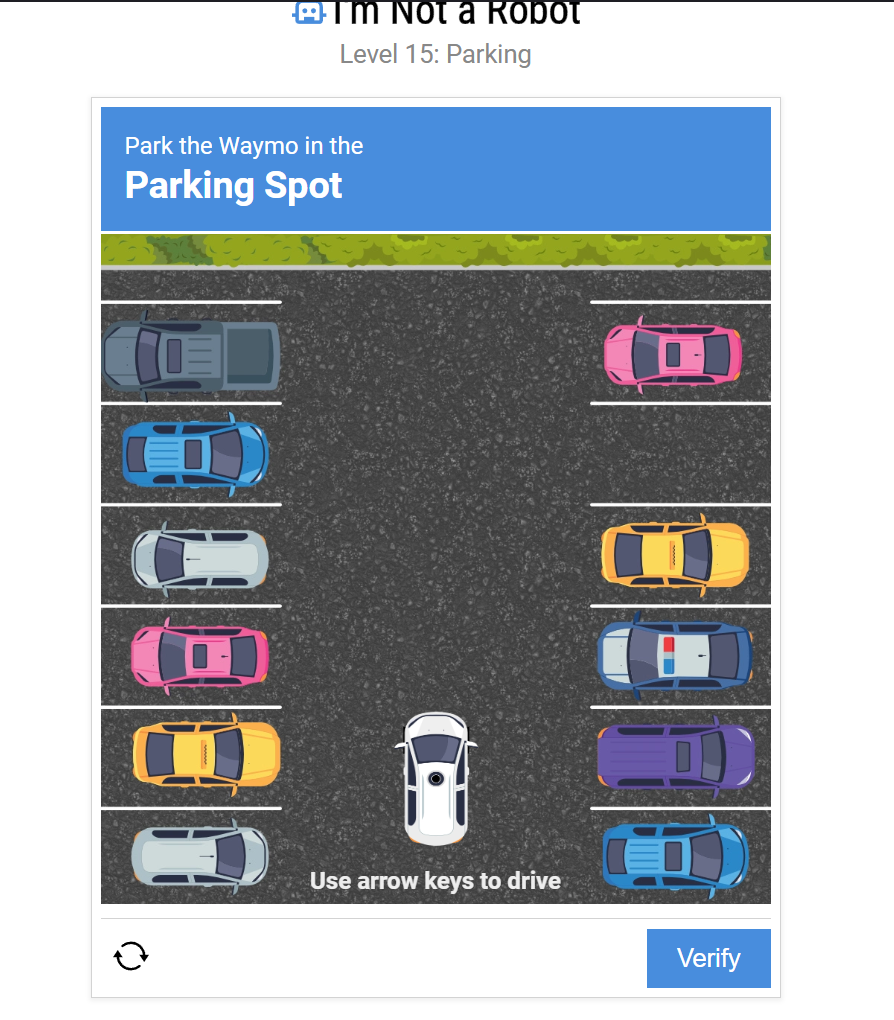 Level 15 Parking Challenge