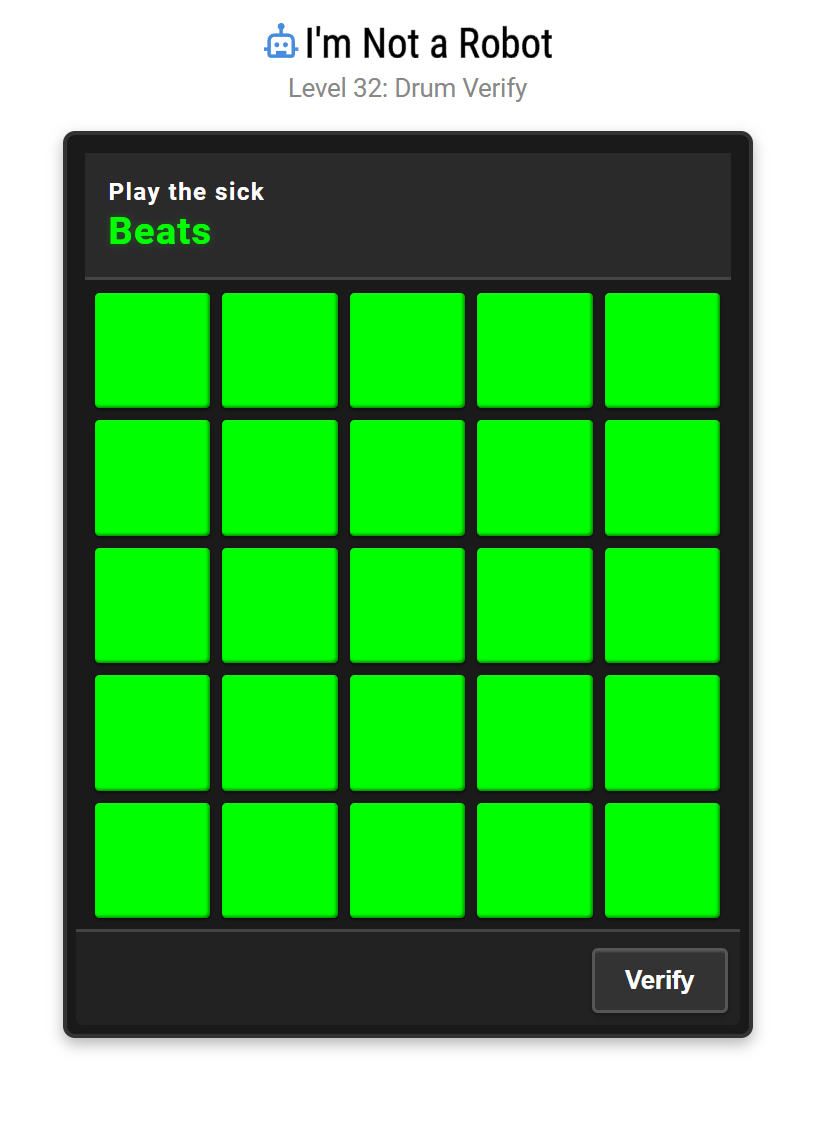 Pattern reproduction in progress